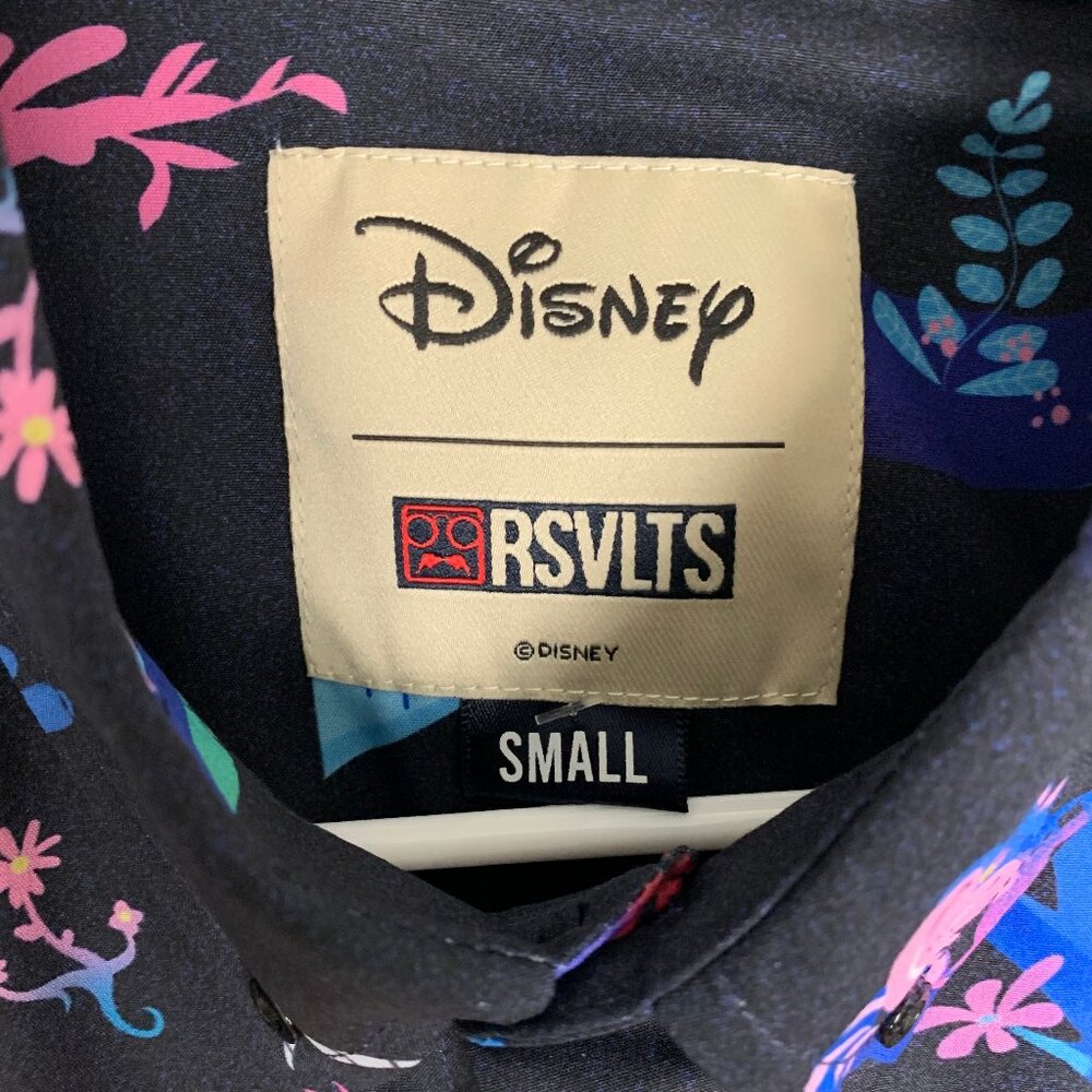 RSVLTS Men's Disney Alice in Wonderland Everyone is Mad Here Small Button-Up - Picture 4 of 8